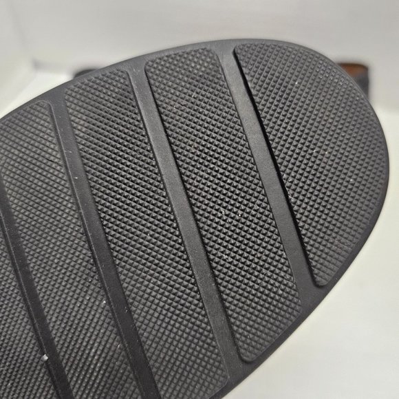 Coach Olive Black Gray Signature Logo Print Canvas Leather Loafer Shoes 10 40 - Picture 7 of 15